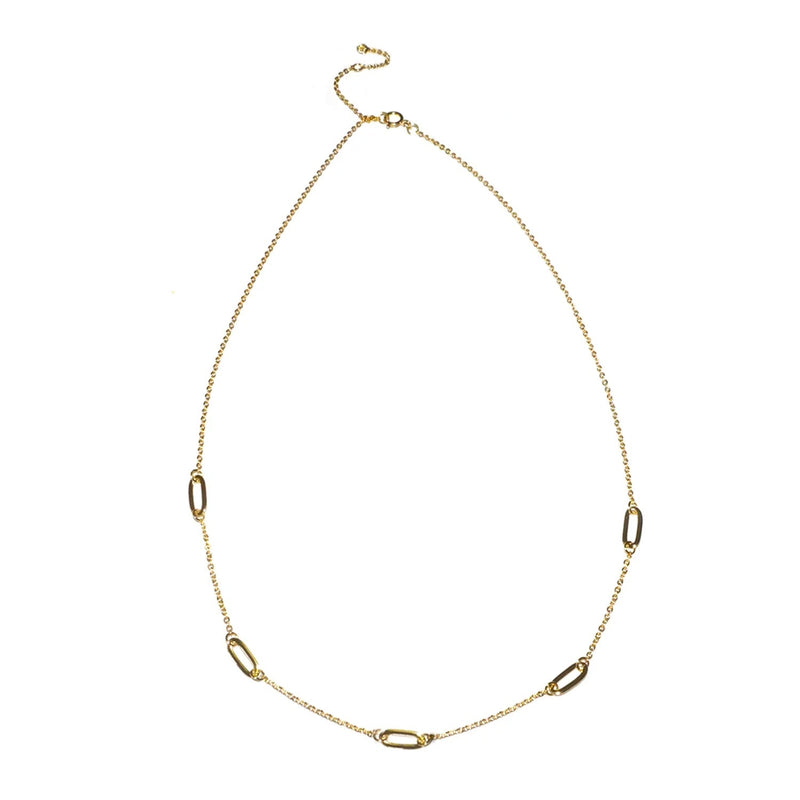 sterling link chain necklace