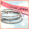 sterling ribbon bangle