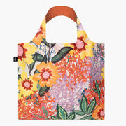 thai floral recycled tote bag