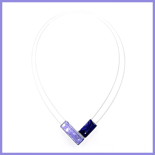 Two-Tone Magnetic Necklace - Leila Jewels