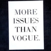 vogue greeting card