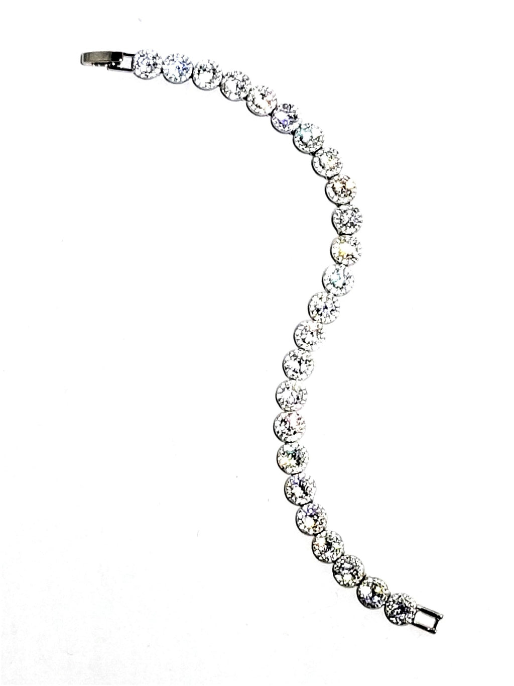 zirconia tennis bracelet leila jewels