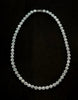 zirconia tennis necklace